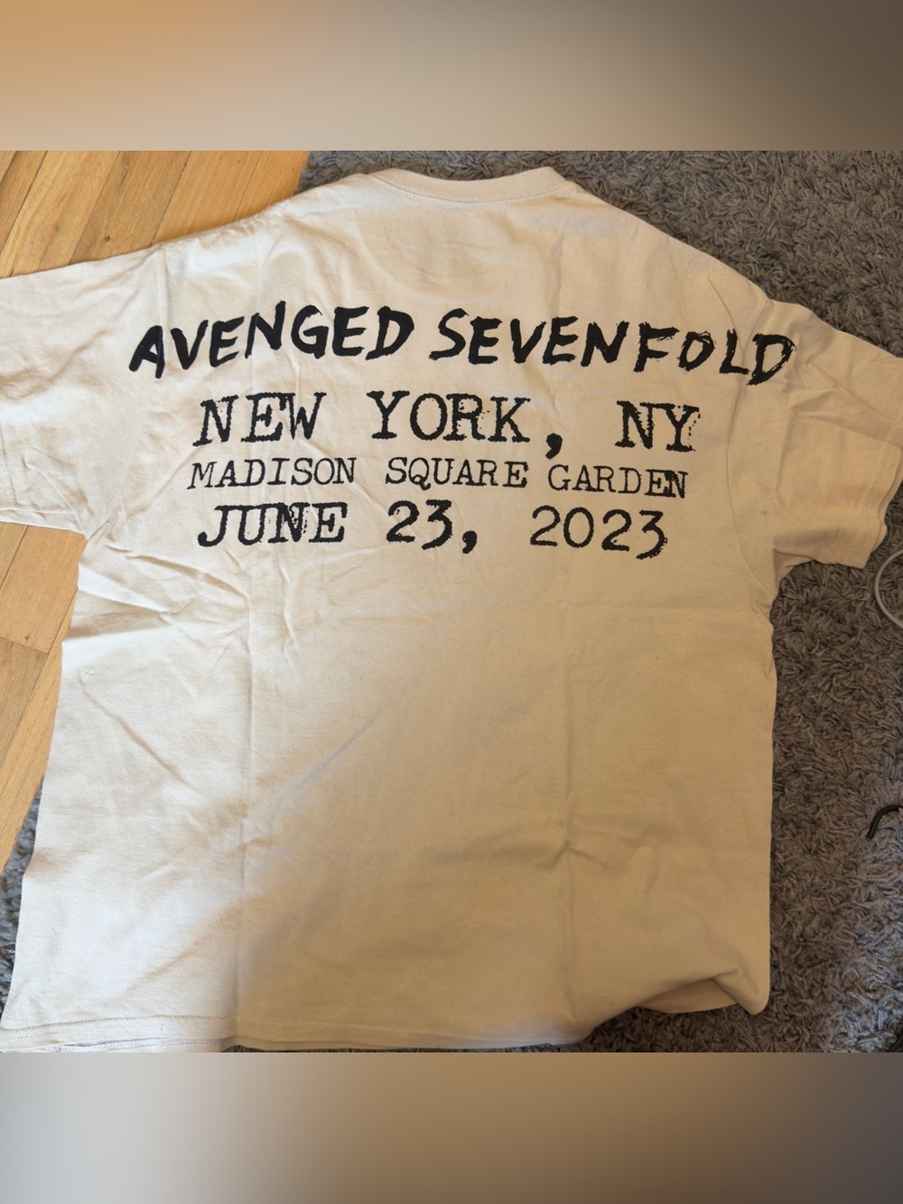 Avenged Sevenfold LIBAD MSG exclusive tshirt size XL